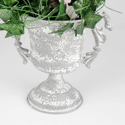 Tall Handled Urn  18.5 x 12 x 18 cm