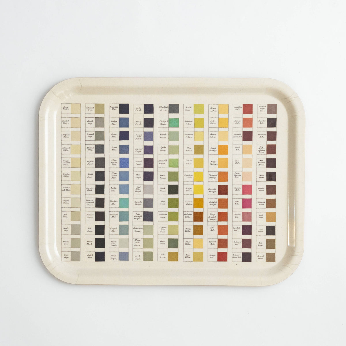 Birchwood Tray - Werner’s Nomenclature of Colours