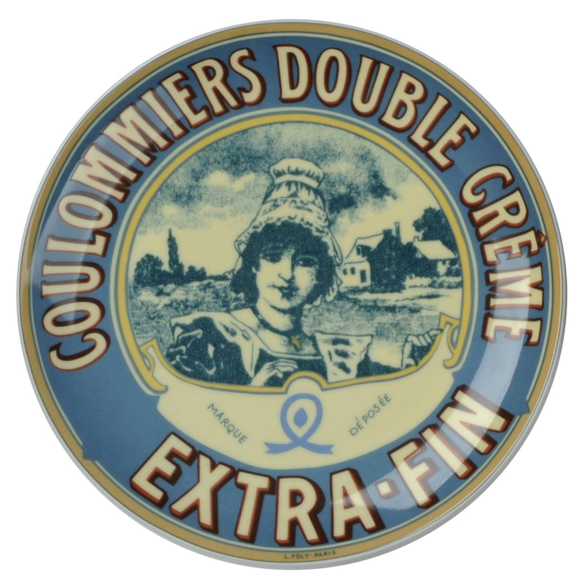 Set of 4 Classic Camembert Plates