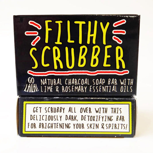 Filthy Scrubber Soap Lime & Rosemary Funny Gift