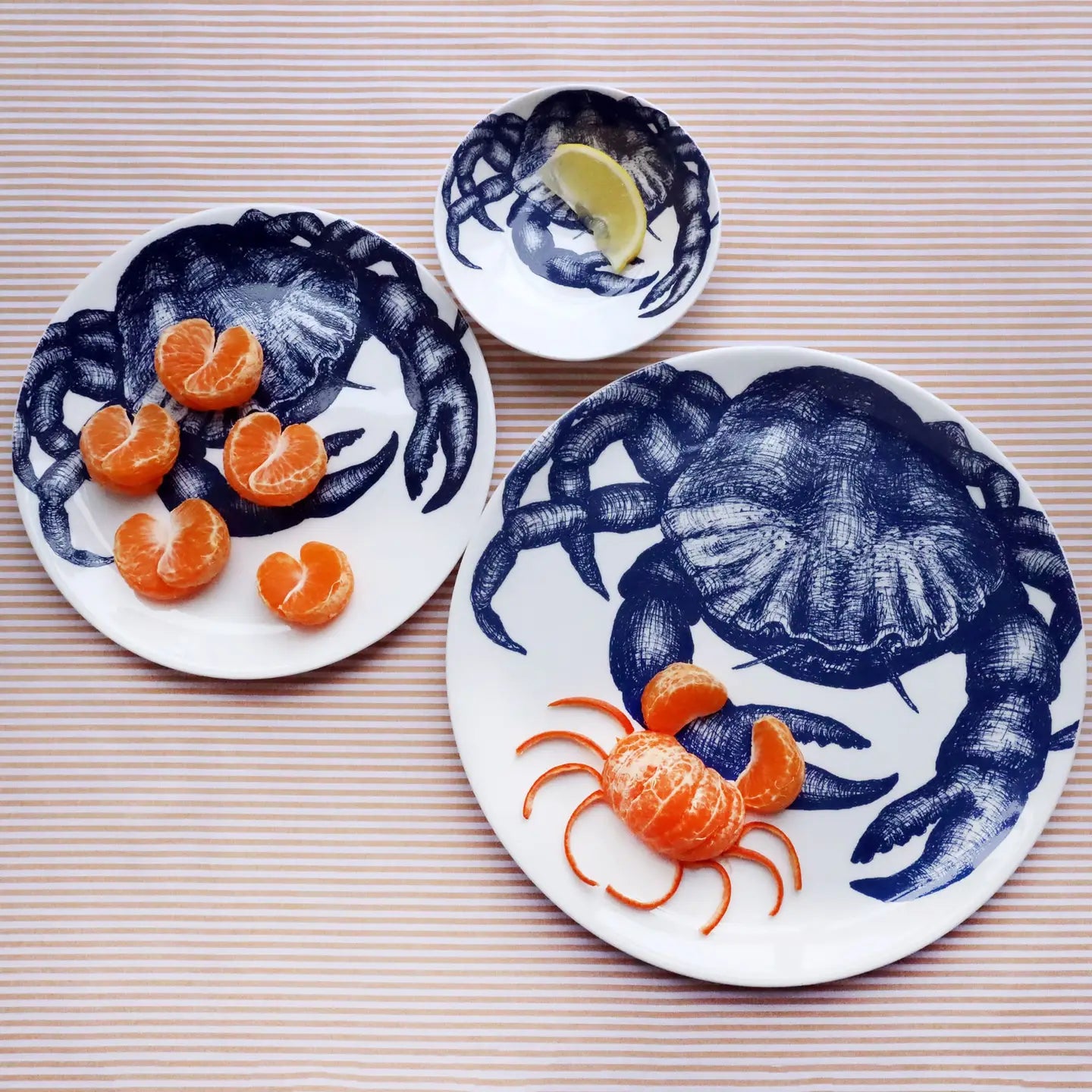 Bone China Crab Side Plate