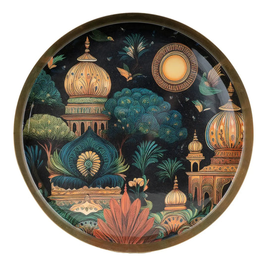 Metal Tray Silk Road Collection- Jaisalmer