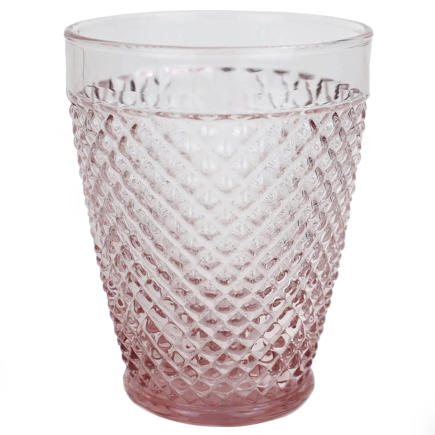 Rose Diamond Cut Tumbler