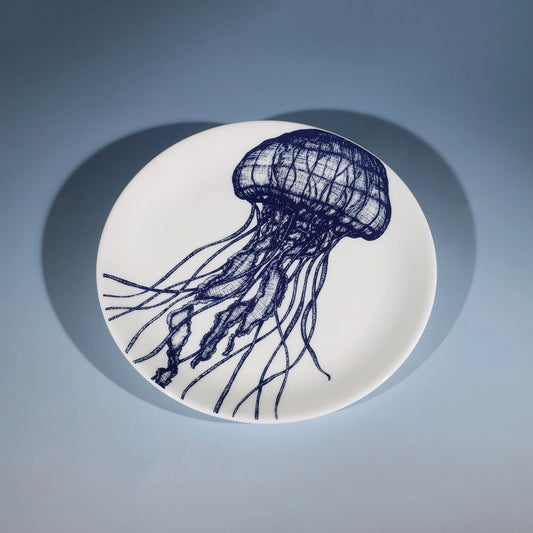 Bone China Jellyfish Side Plate