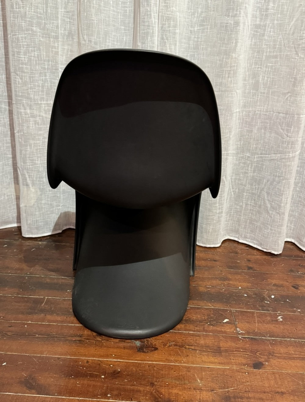 4 Verner Panton Black S Chair 1970s