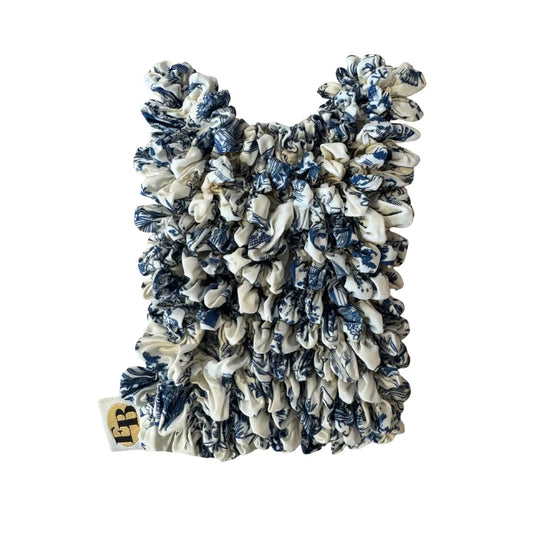 Toile De Joy Tote Bag - Sustainable Foldable Shopping Bag – Japanese Shibori Design, 10kg Capacity