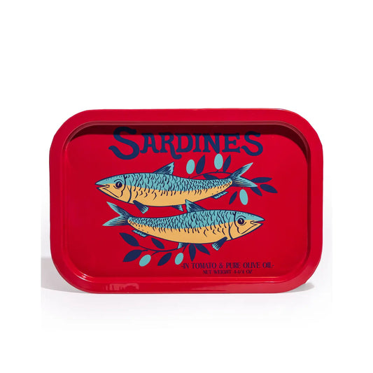 Retro Sardines Serving Tray