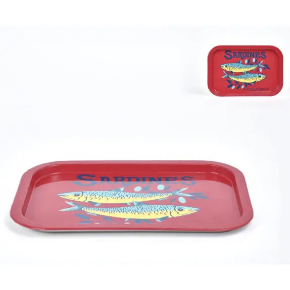 Retro Sardines Serving Tray