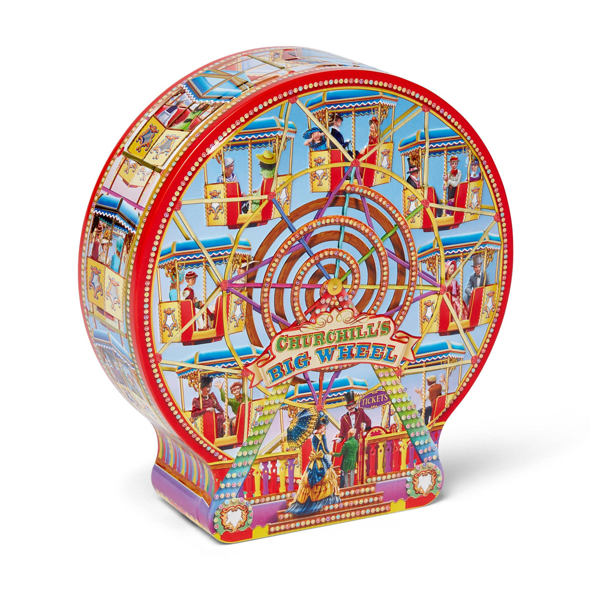 Big Wheel Gift Tin with Butter Petticoat Shortbread Tails