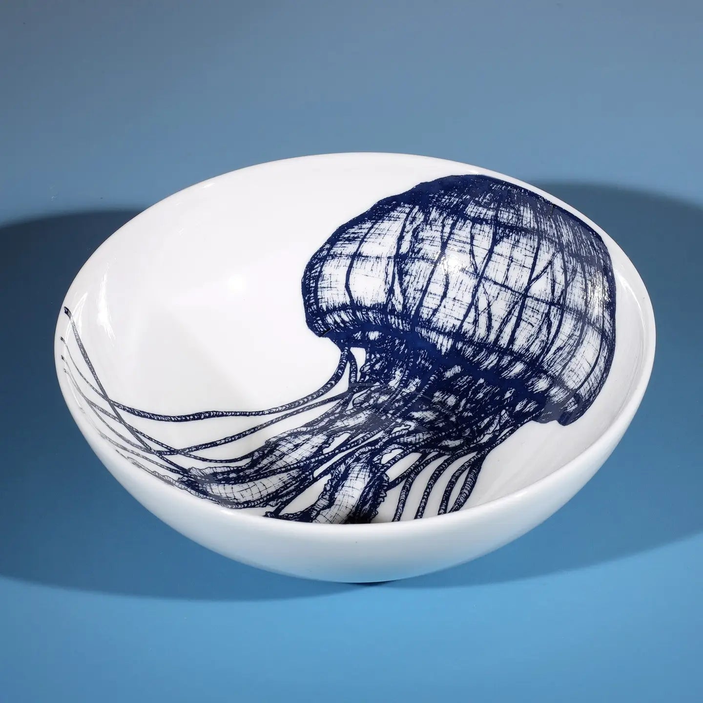 Bone China Jellyfish Bowl