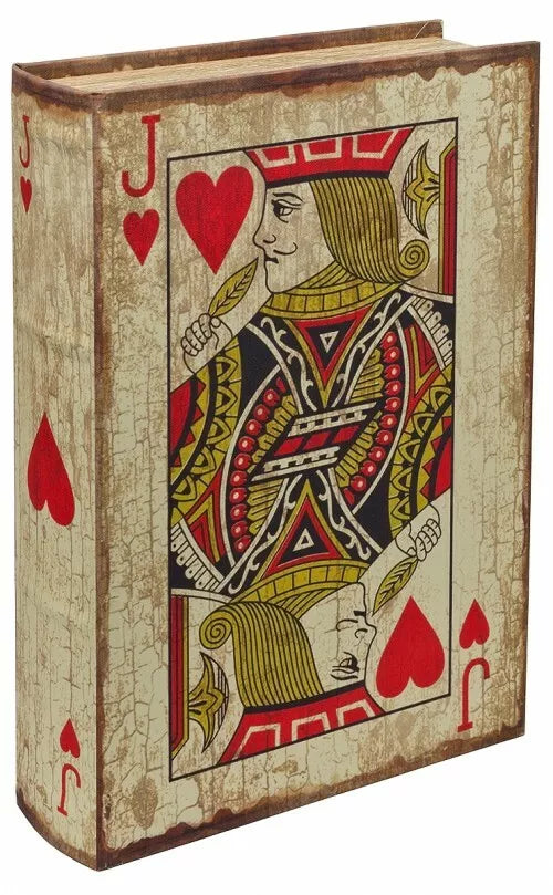 Jack of Hearts Playing Card Storage Book