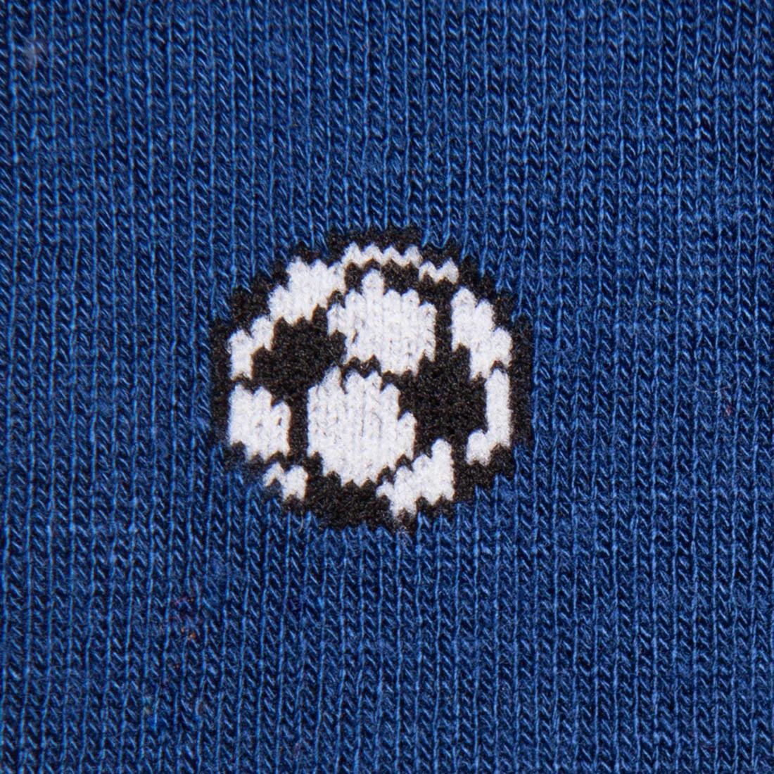 Blue Football Bamboo Socks 7-11 UK